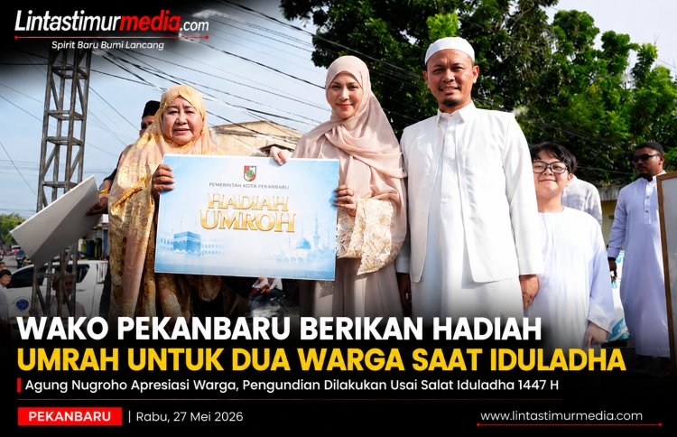 Wako Pekanbaru Beri Umrah Gratis untuk Dua Warga Saat Iduladha