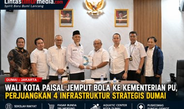 Paisal Perjuangkan 4 Infrastruktur Strategis Dumai ke Kementerian PU
