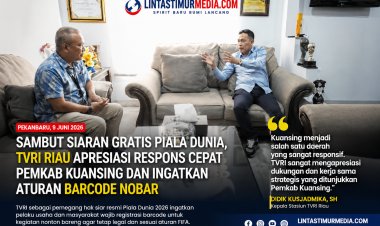 Sambut Piala Dunia 2026, TVRI Riau dan Pemkab Kuansing Perkuat Sosialisasi Aturan Hak Siar