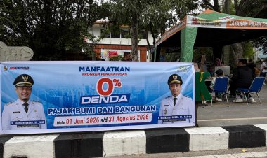 HUT Pekanbaru ke-242: Lestari Run dan Layanan Pajak Bapenda Diserbu Warga
