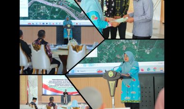Afni Serahkan 45 SHM Warga Balai Kayang