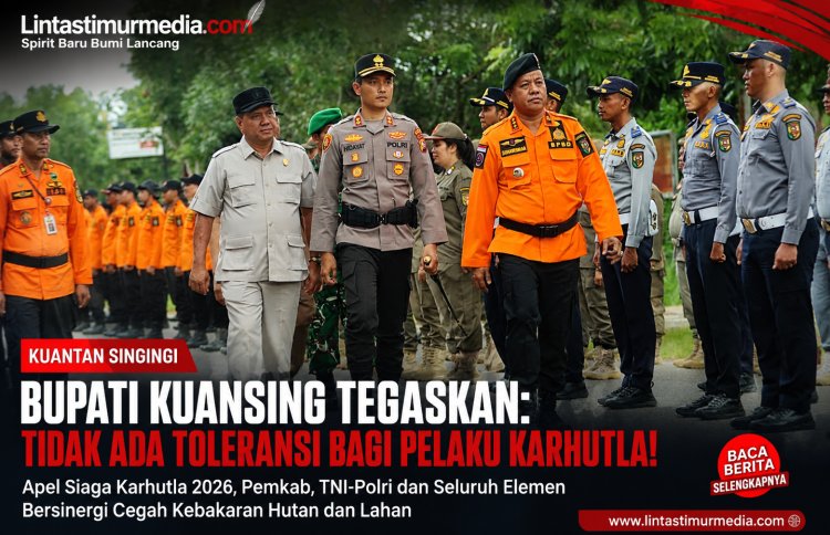 Suhardiman Amby: Tidak Ada Ampun bagi Pelaku Pembakaran Hutan dan Lahan di Kuansing