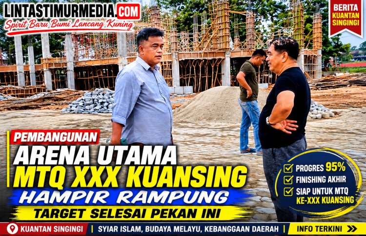 Arena MTQ XXX Kuansing Jadi Ikon Baru Daerah
