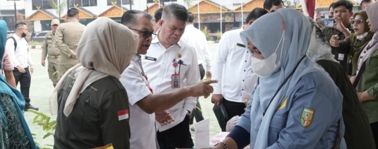 Gerai Pangan Murah Hadir di Kuansing, Harga Pangan Dijaga